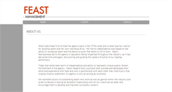 Desktop Screenshot of feastmanagement.co.uk